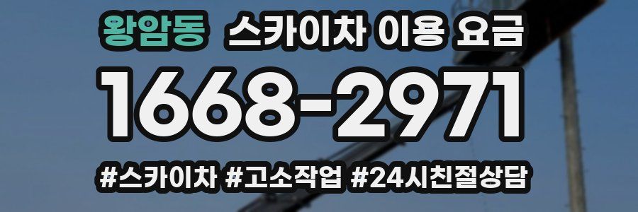 왕암동 스카이차 이용 요금