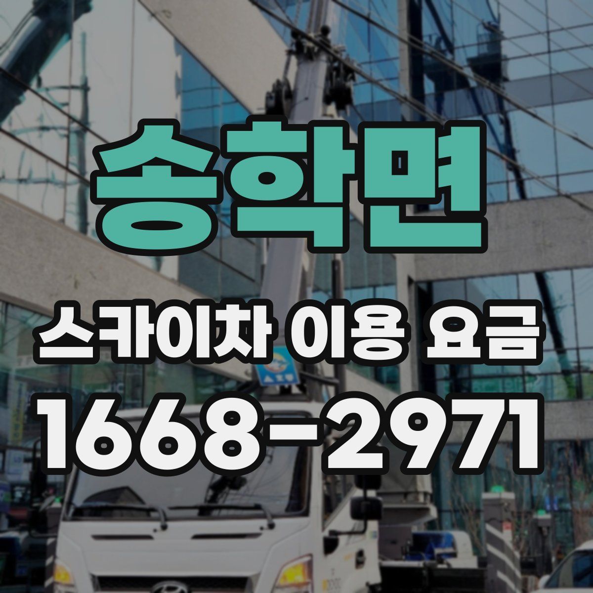 송학면 스카이차 이용 요금