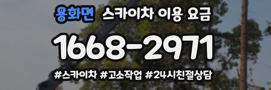 용화면 스카이차 이용 요금