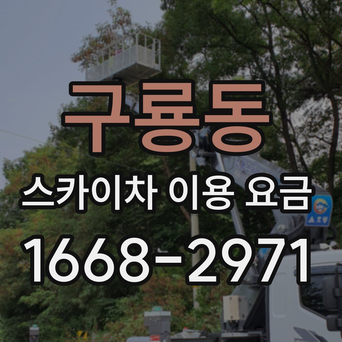 구룡동 스카이차 이용 요금