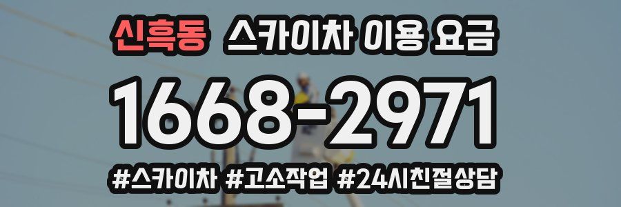 신흑동 스카이차 이용 요금