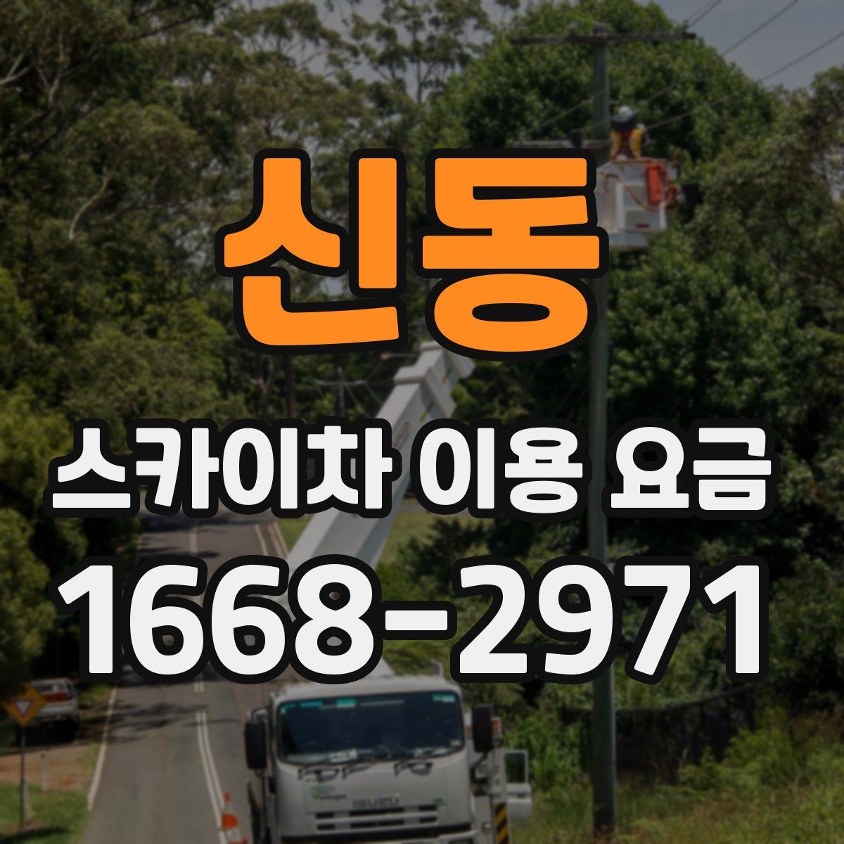 신동 스카이차 이용 요금