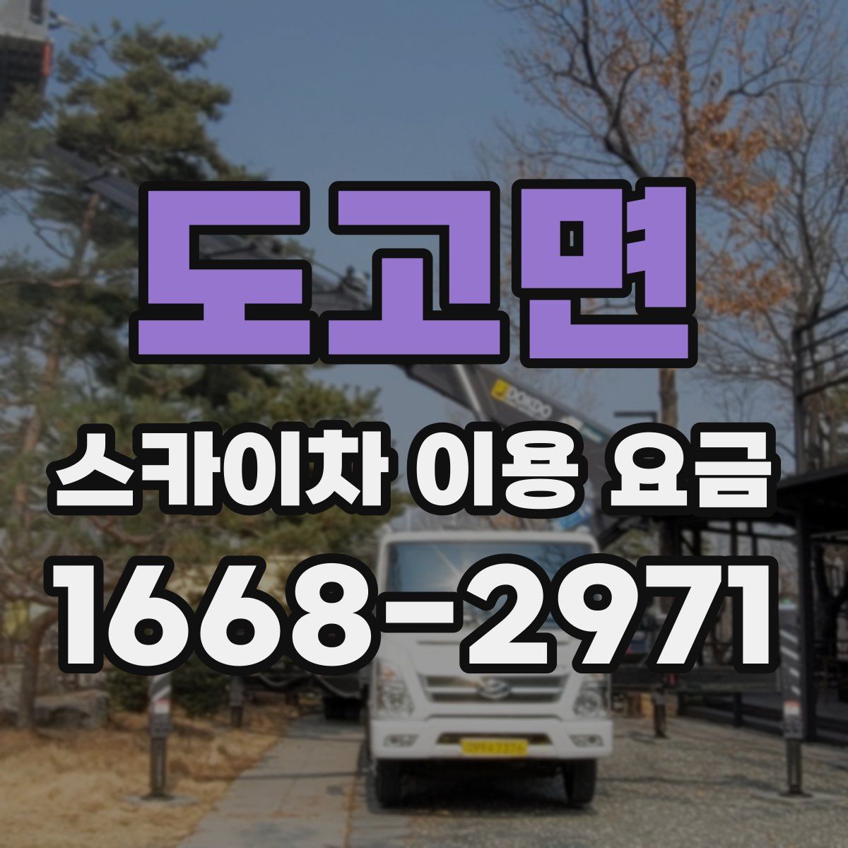 도고면 스카이차 이용 요금