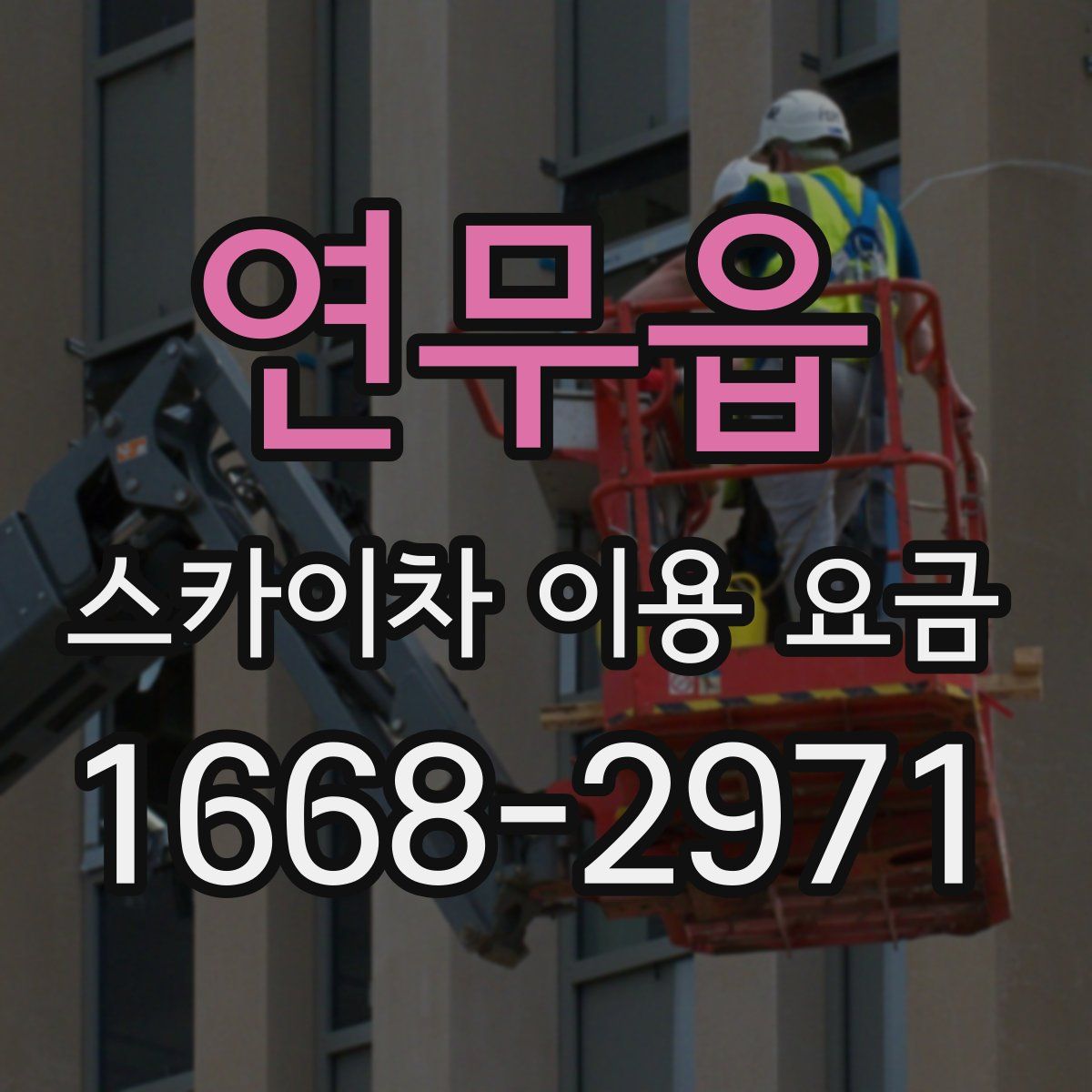 연무읍 스카이차 이용 요금