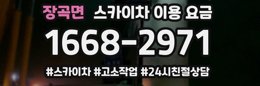 장곡면 스카이차 이용 요금