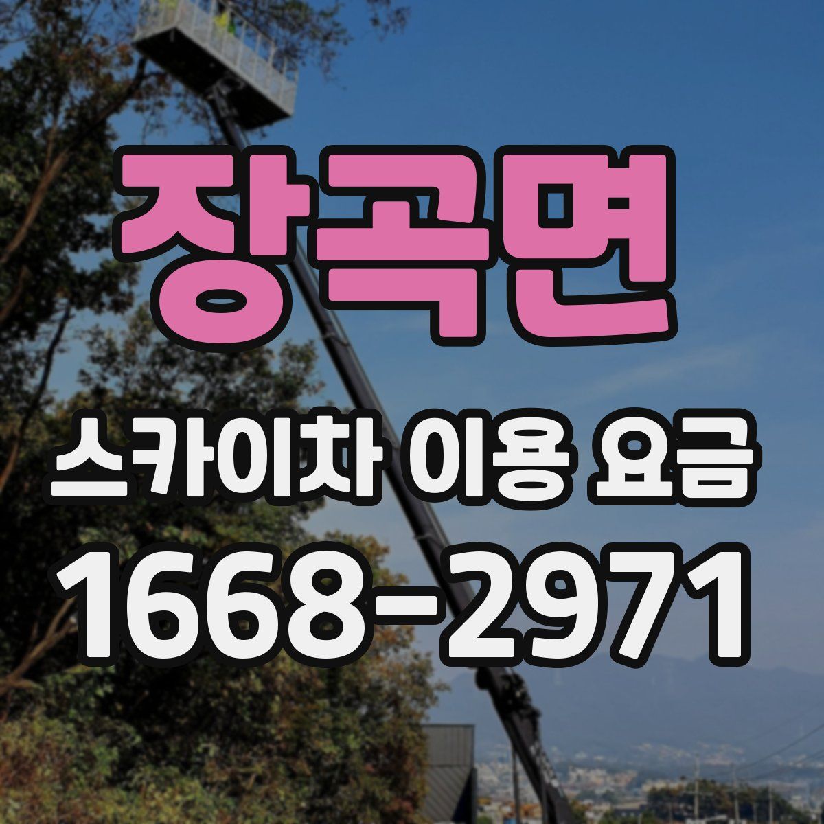 장곡면 스카이차 이용 요금