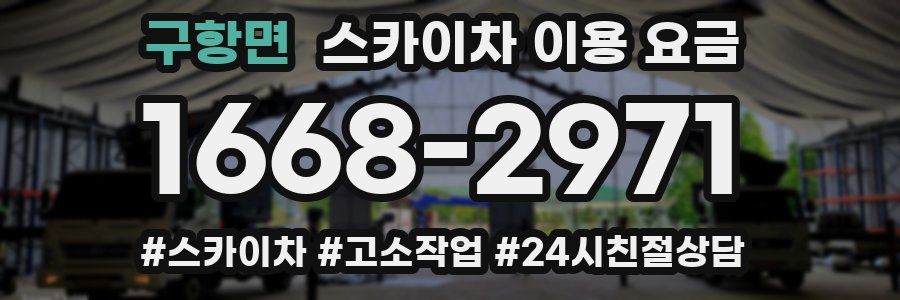 구항면 스카이차 이용 요금