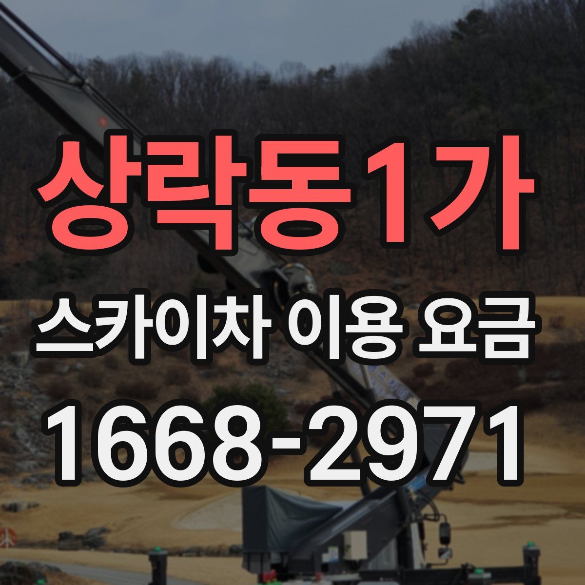 상락동1가 스카이차 이용 요금
