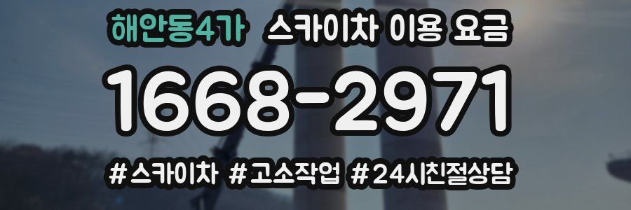 해안동4가 스카이차 이용 요금