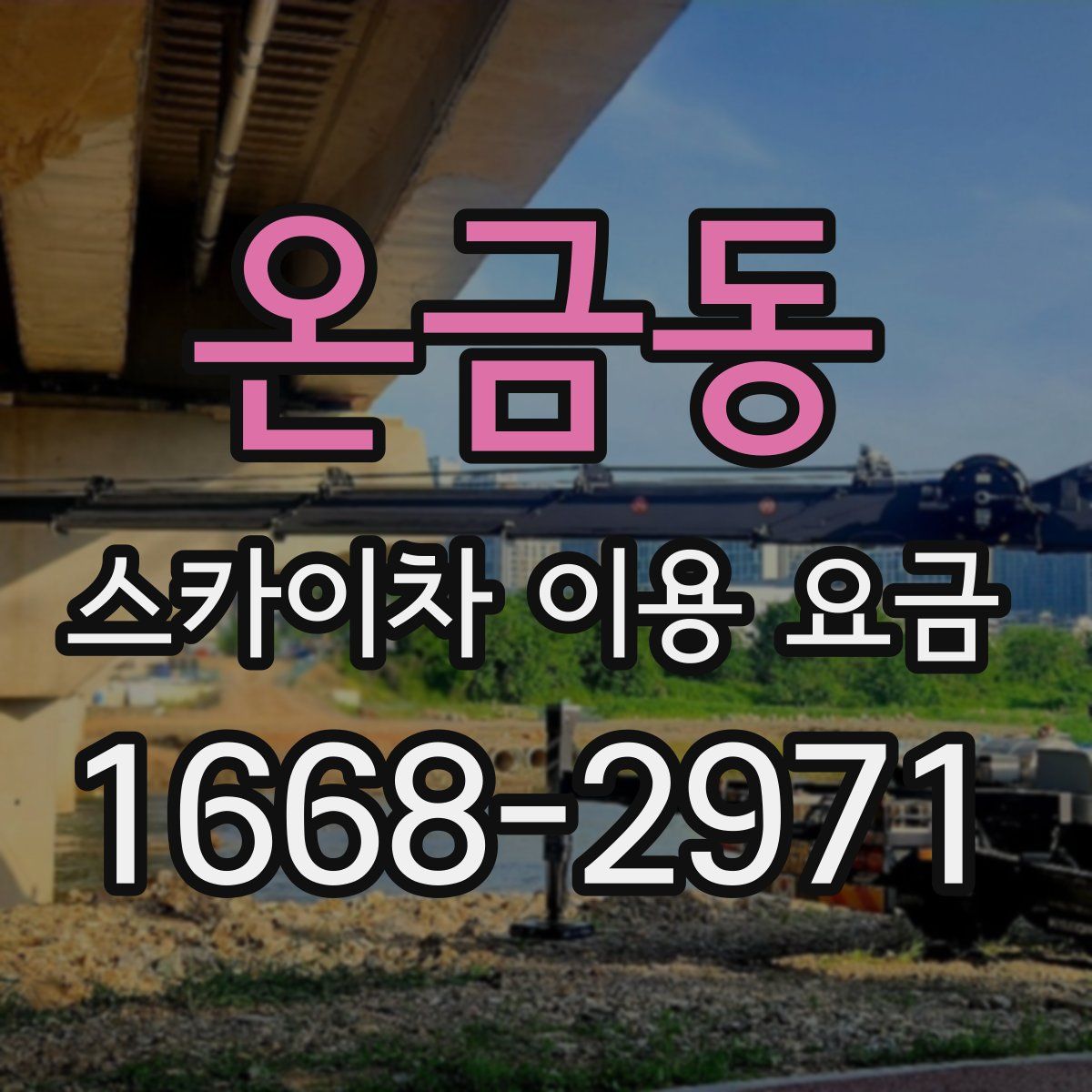 온금동 스카이차 이용 요금