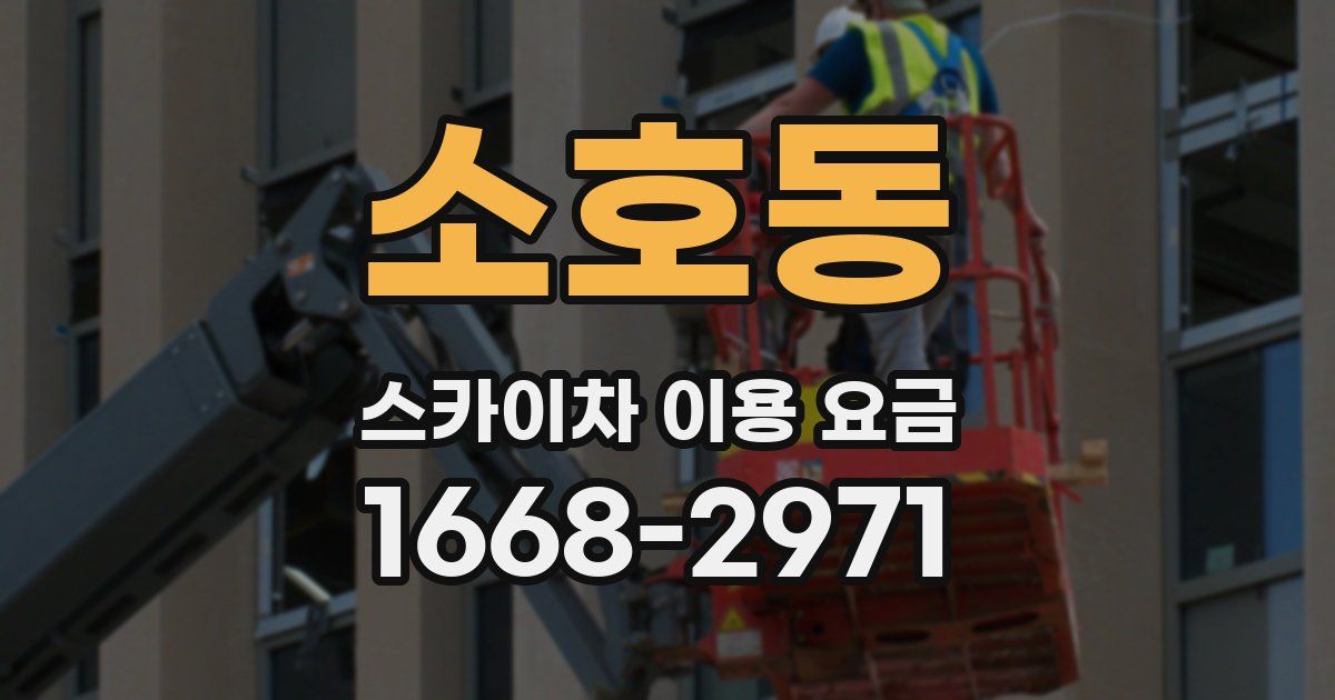 소호동 스카이차 이용 요금