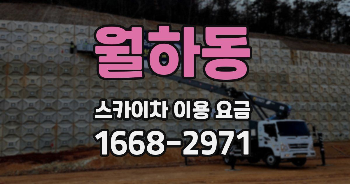 월하동 스카이차 이용 요금