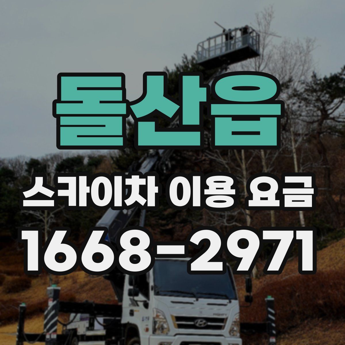 돌산읍 스카이차 이용 요금