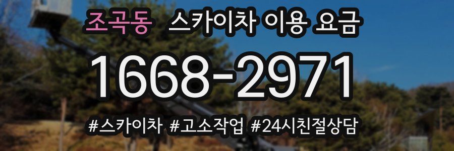 조곡동 스카이차 이용 요금