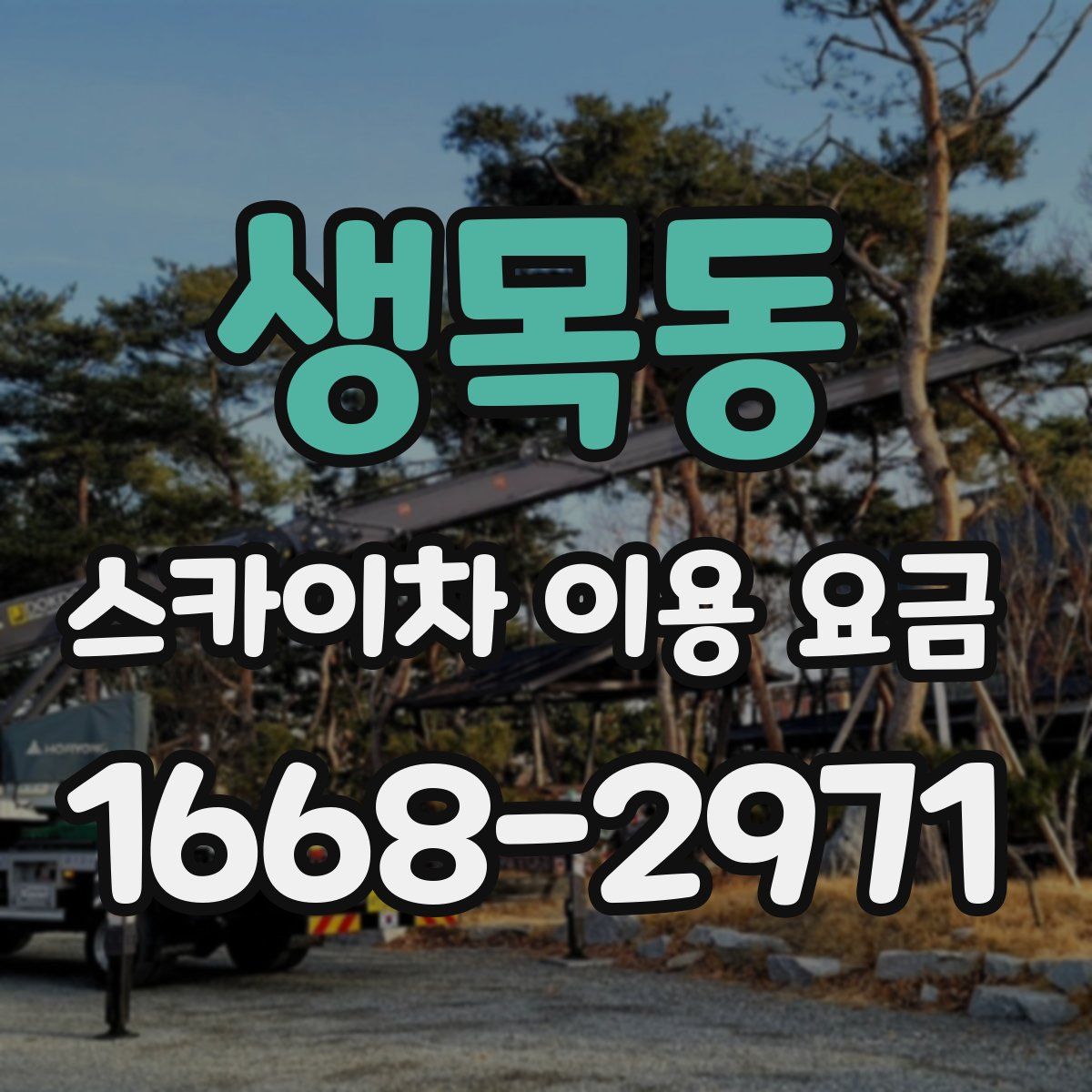 생목동 스카이차 이용 요금