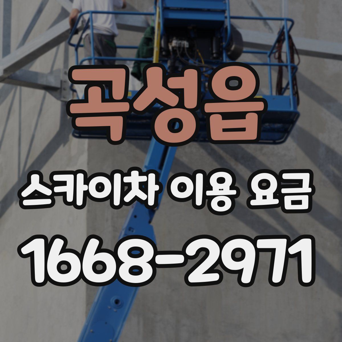 곡성읍 스카이차 이용 요금