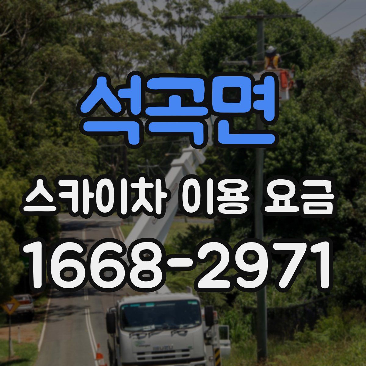 석곡면 스카이차 이용 요금
