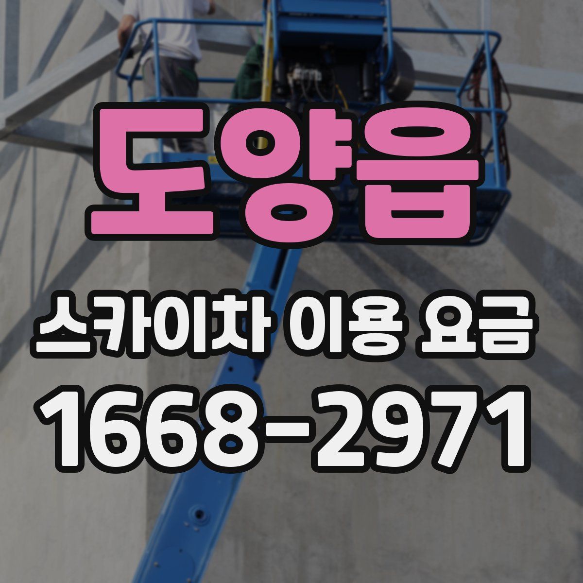 도양읍 스카이차 이용 요금