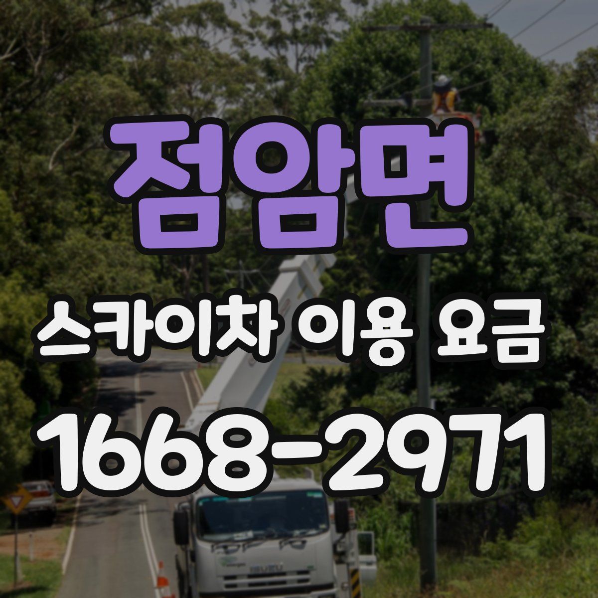 점암면 스카이차 이용 요금
