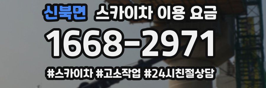 신북면 스카이차 이용 요금