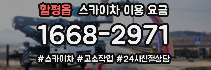 함평읍 스카이차 이용 요금