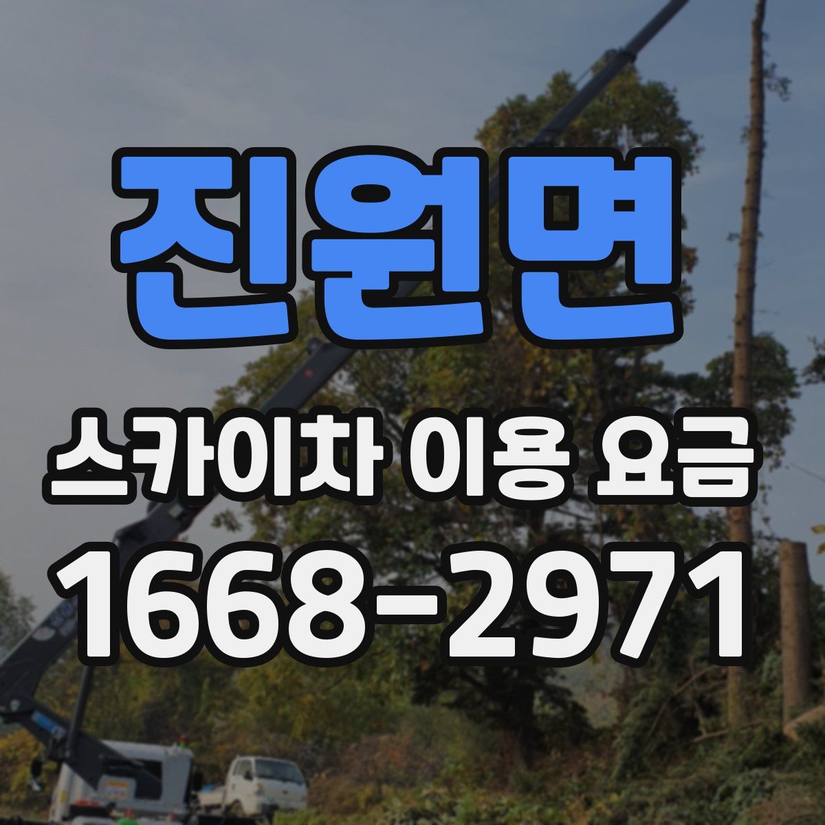 진원면 스카이차 이용 요금