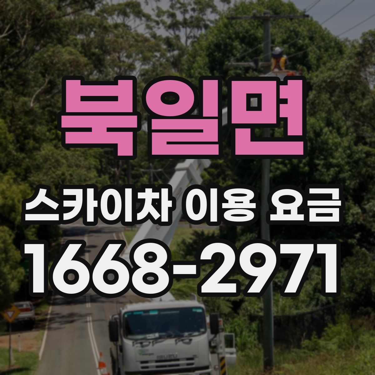 북일면 스카이차 이용 요금