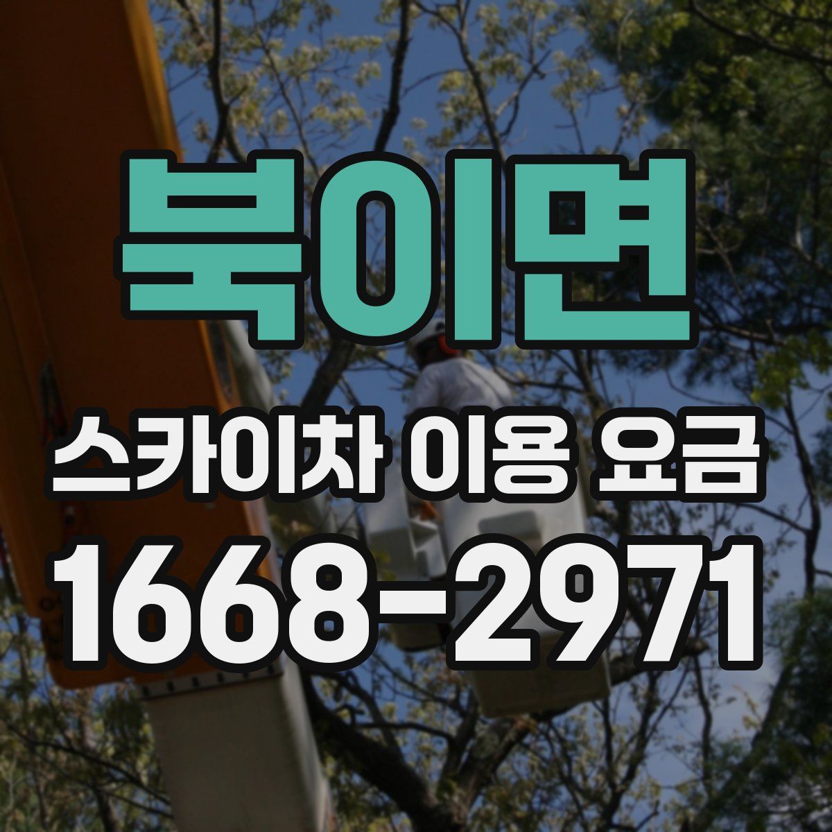 북이면 스카이차 이용 요금