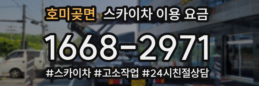 호미곶면 스카이차 이용 요금