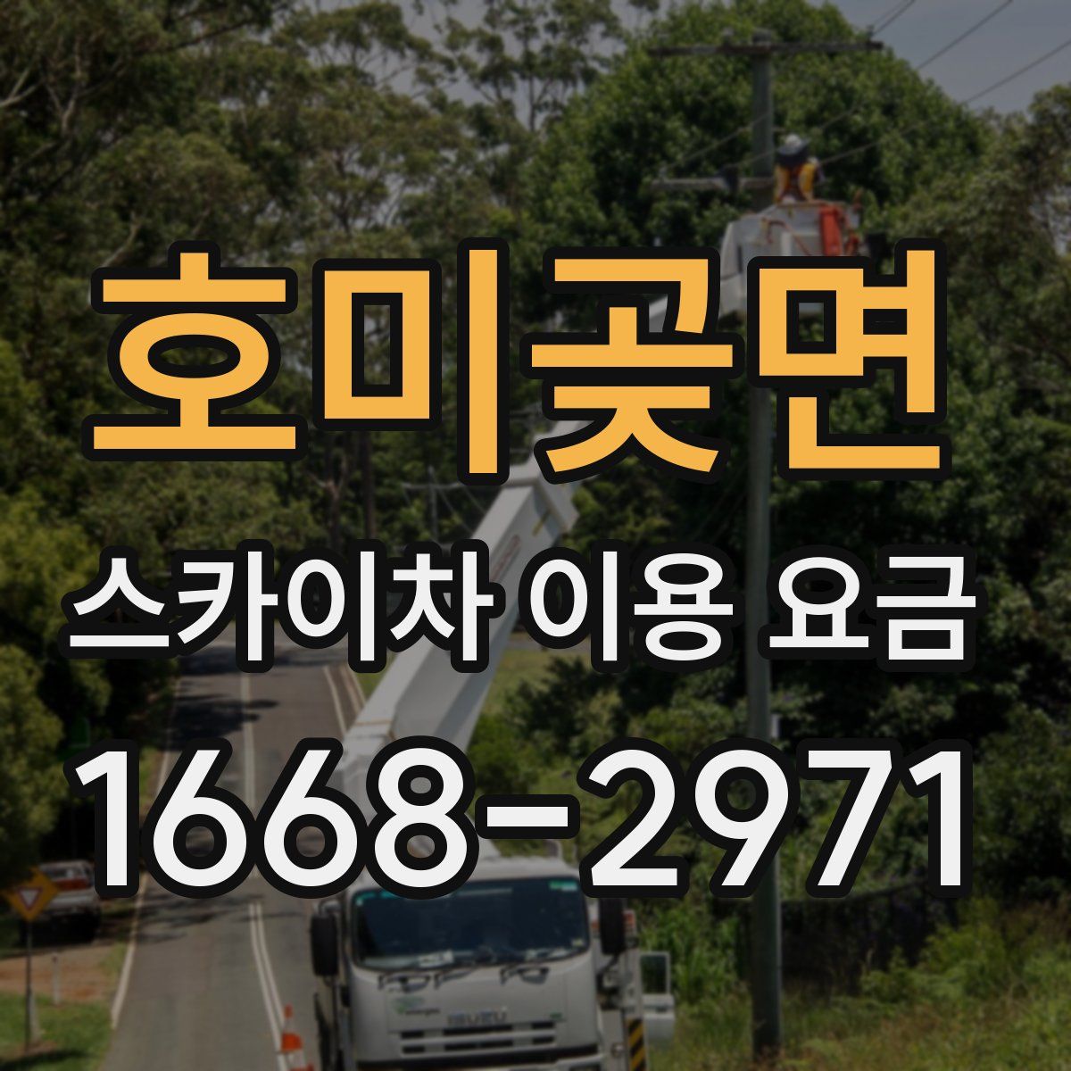호미곶면 스카이차 이용 요금