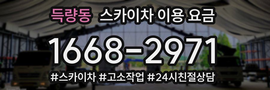 득량동 스카이차 이용 요금