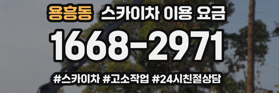 용흥동 스카이차 이용 요금