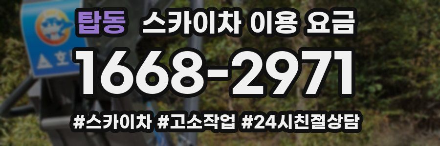 탑동 스카이차 이용 요금