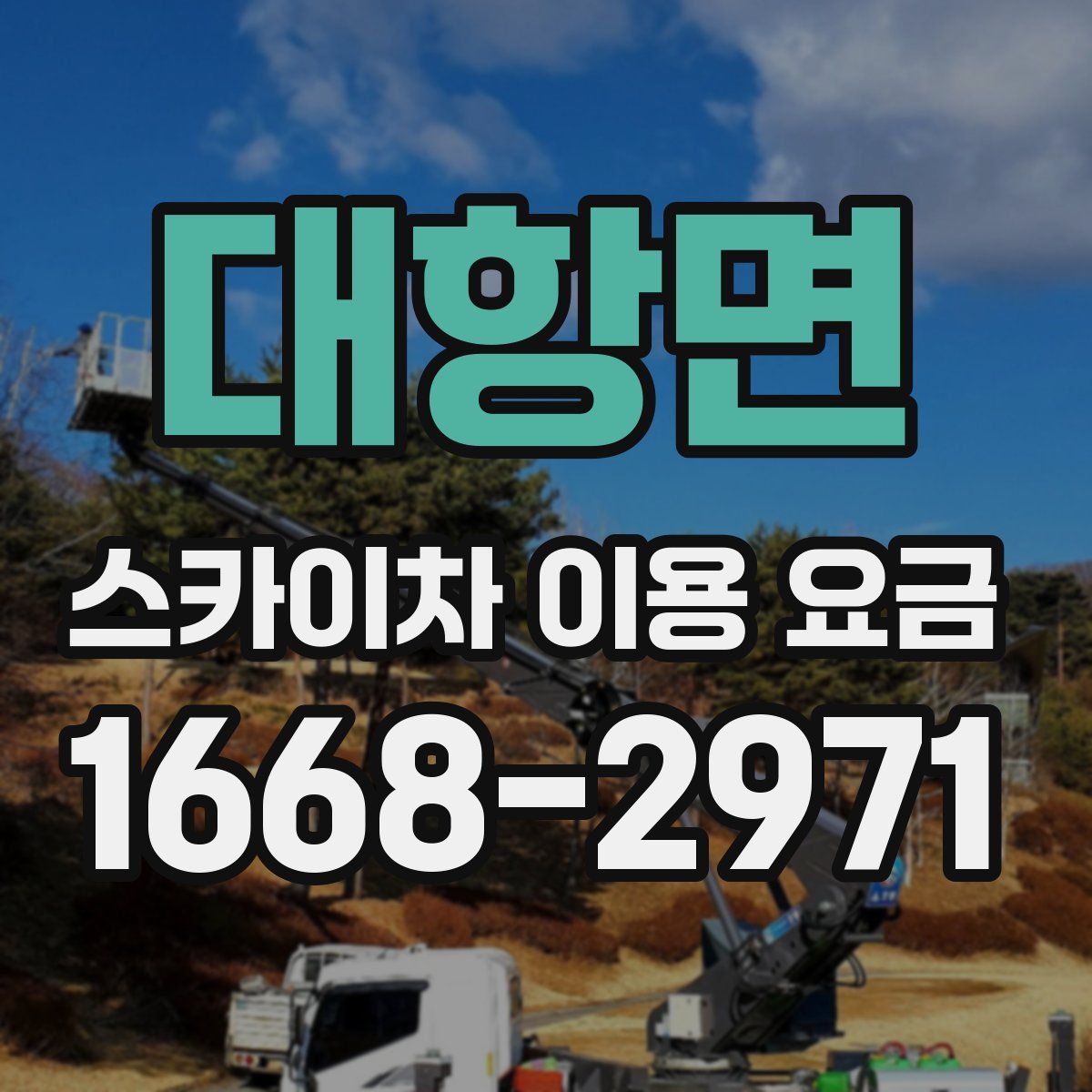 대항면 스카이차 이용 요금