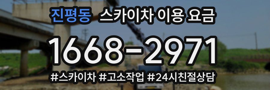 진평동 스카이차 이용 요금