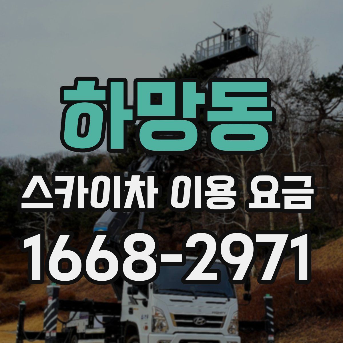하망동 스카이차 이용 요금