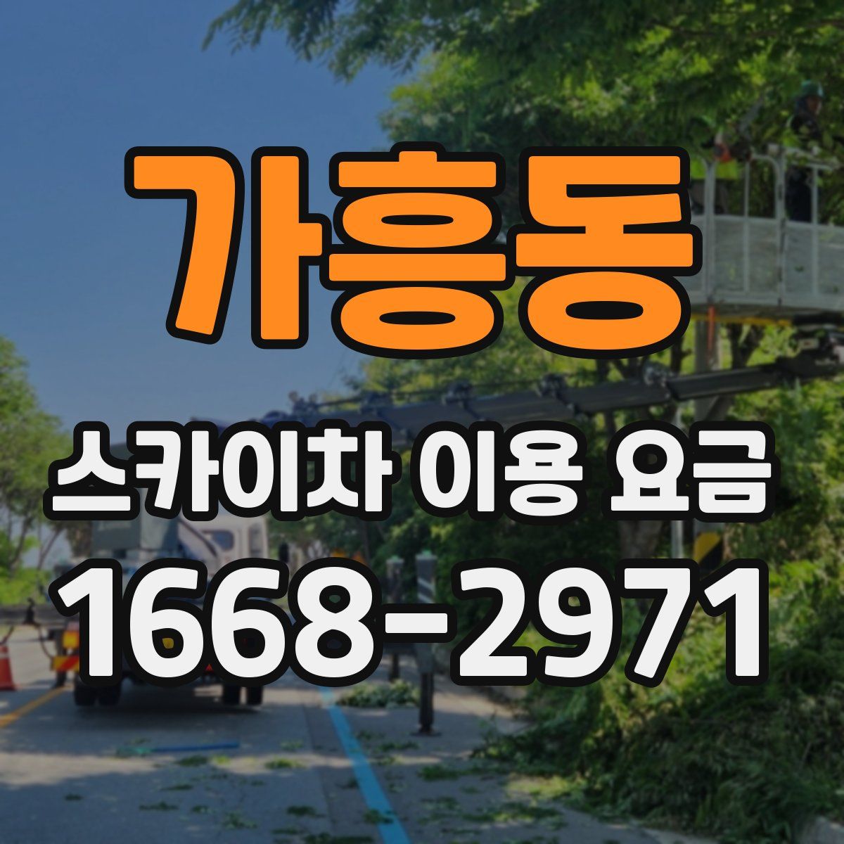 가흥동 스카이차 이용 요금