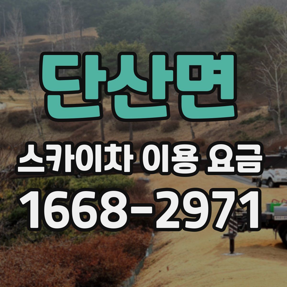 단산면 스카이차 이용 요금