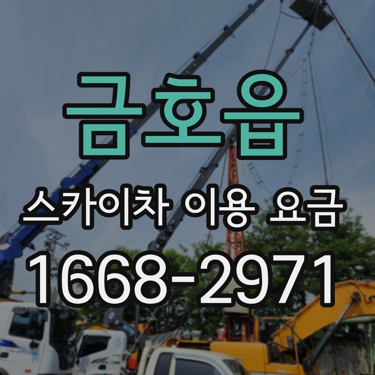 금호읍 스카이차 이용 요금