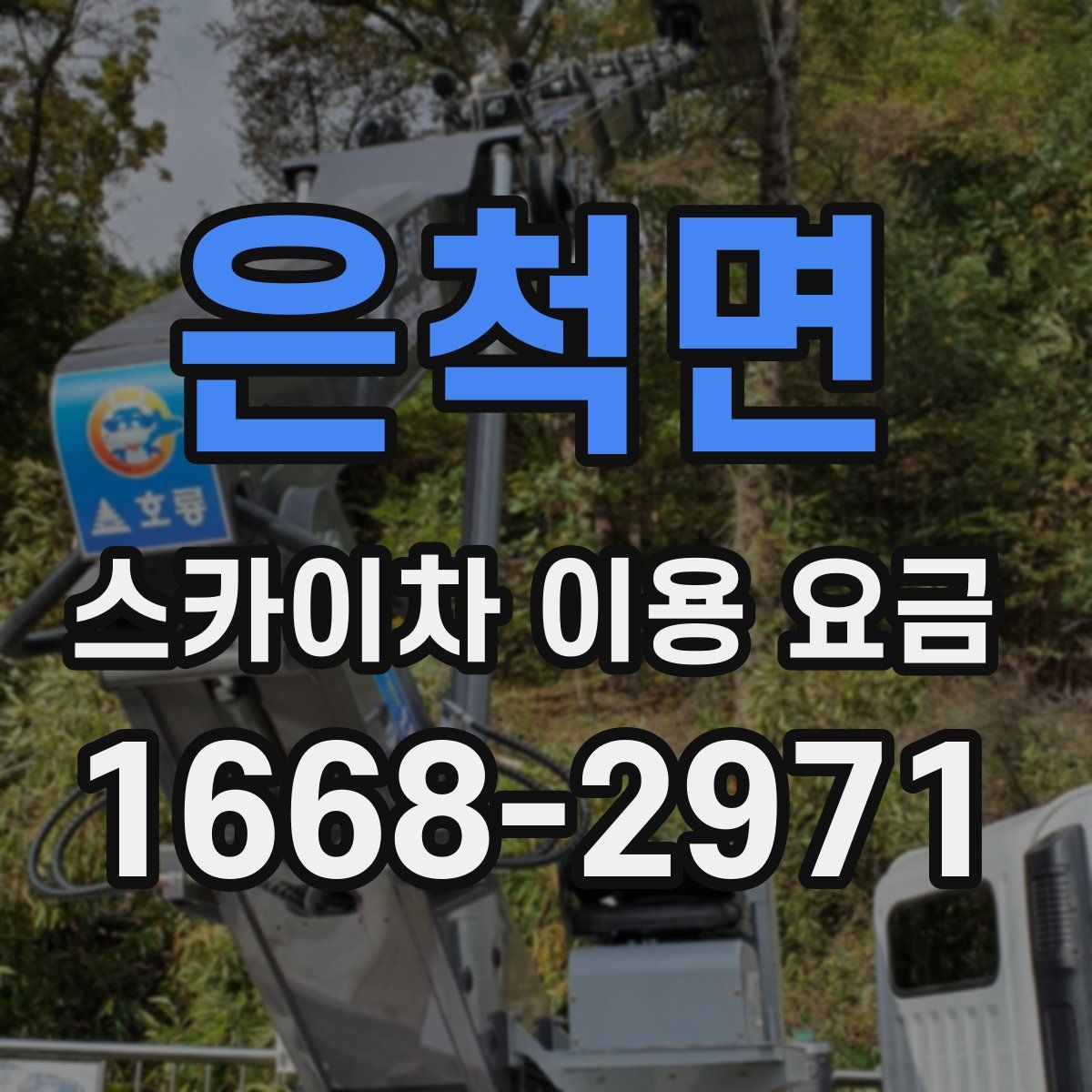 은척면 스카이차 이용 요금