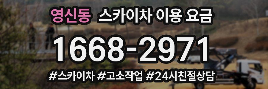 영신동 스카이차 이용 요금