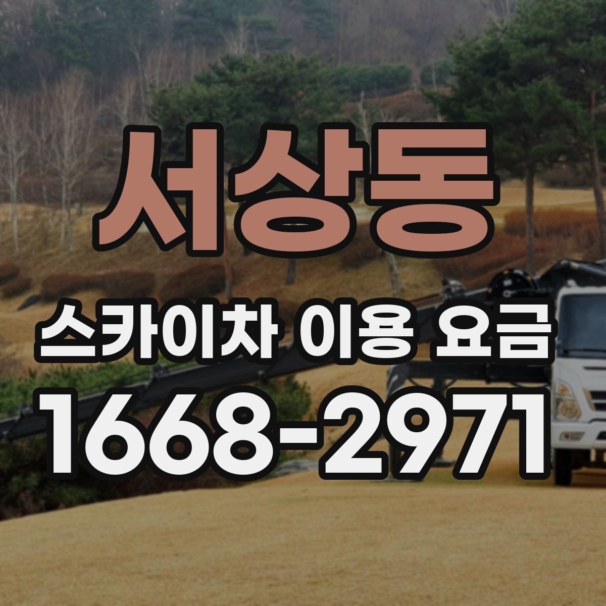 서상동 스카이차 이용 요금 안내와 실제 현장 차이 살펴보기