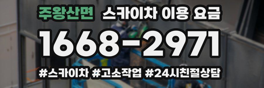 주왕산면 스카이차 이용 요금