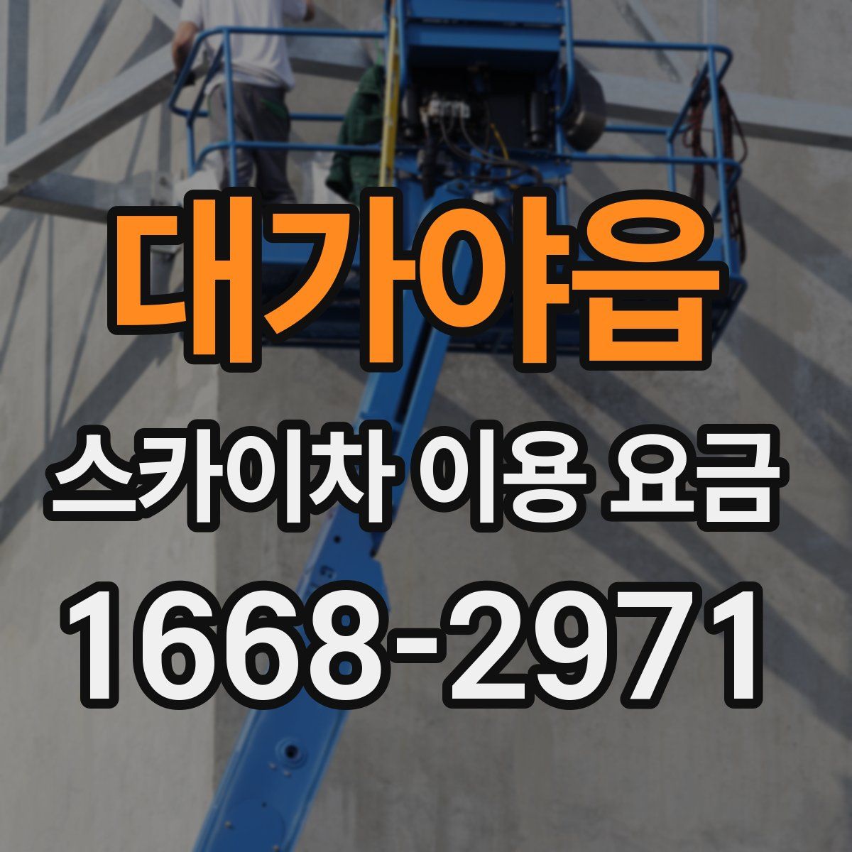 대가야읍 스카이차 이용 요금