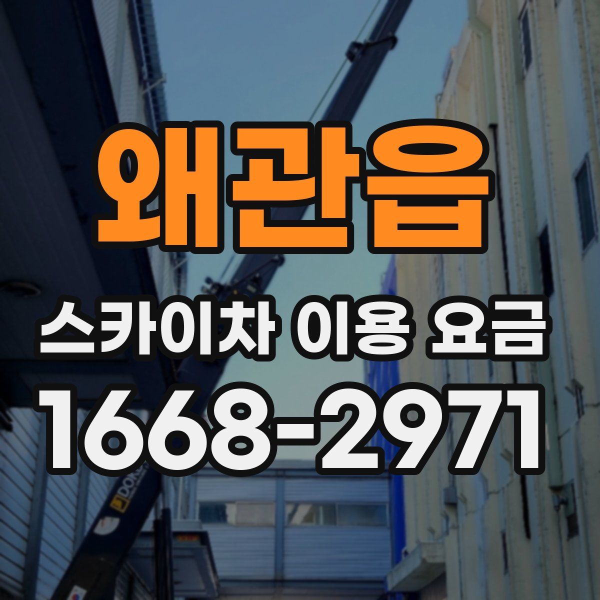 왜관읍 스카이차 이용 요금