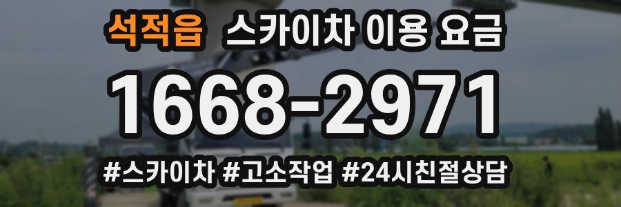 석적읍 스카이차 이용 요금