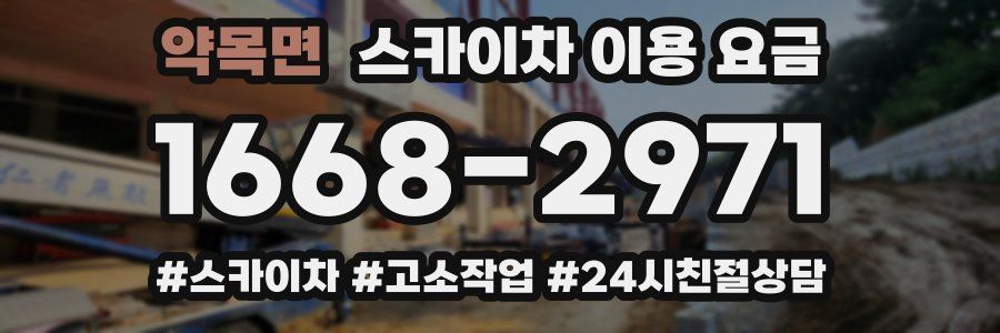 약목면 스카이차 이용 요금