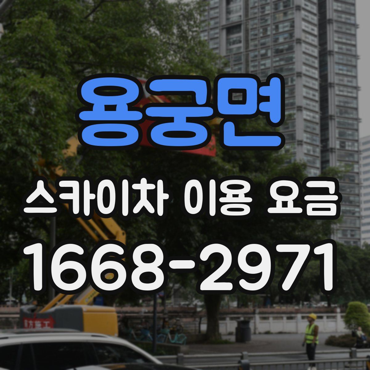 용궁면 스카이차 이용 요금