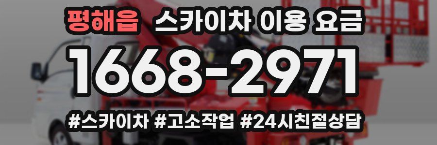 평해읍 스카이차 이용 요금