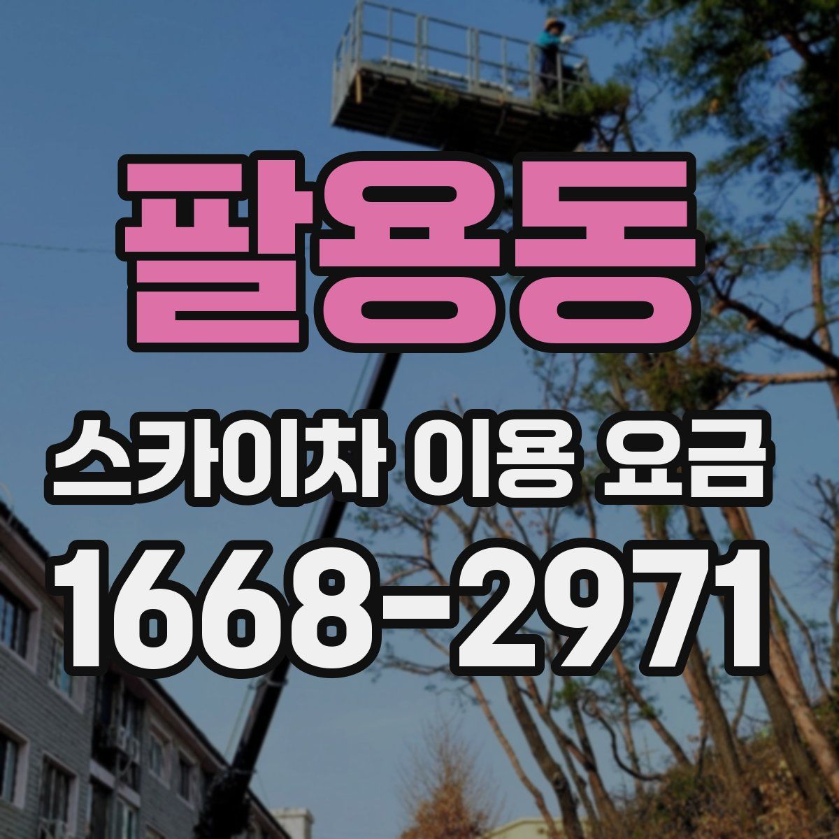 팔용동 스카이차 이용 요금